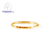 แหวนทองสีชมพู พิ้งค์โกลด์ แหวนคู่ แหวนแต่งงาน แหวนหมั้น -R1227PG-9K